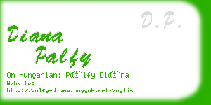 diana palfy business card